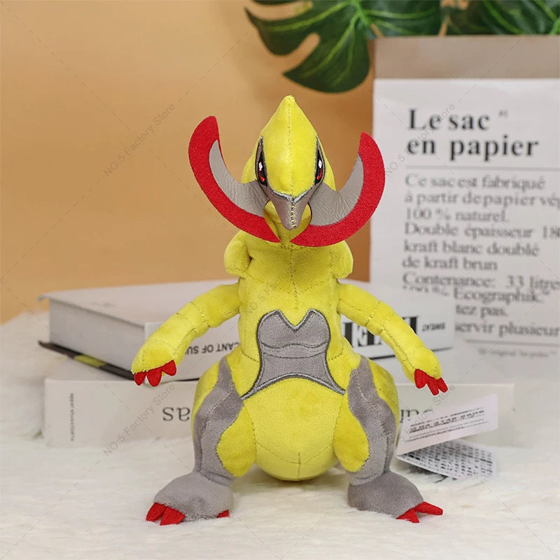 Pokemon Haxorus fit Plush Soft Stuffed Toy Japan Anime Dragon Doll Gift For Kids Children Pokemon Haxorus fit Plush Soft Stuffed Toy Japan Anime Dragon Doll Gift For Kids Children